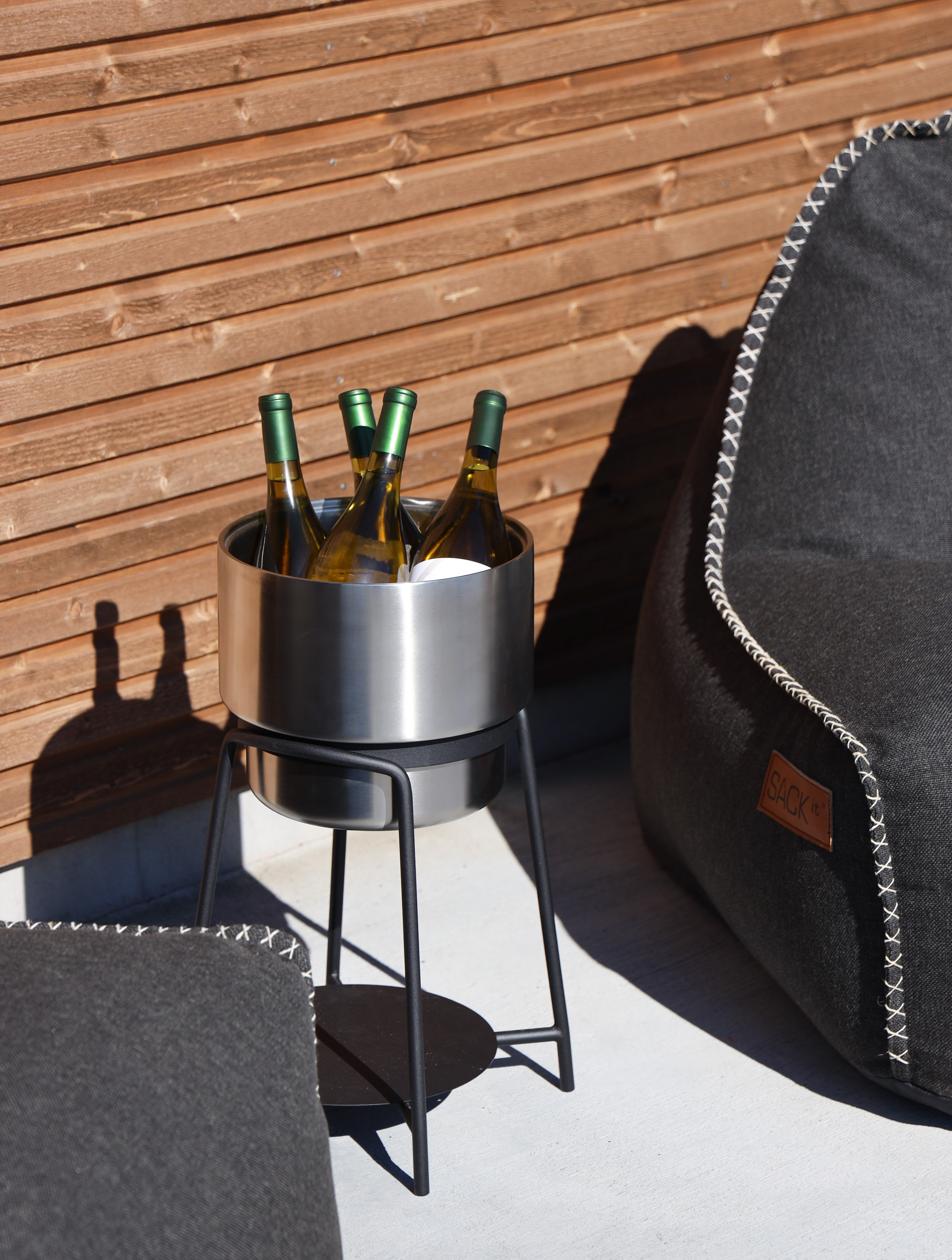 Wine Bucket - Ø22 Stainless steel